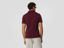 Load image into Gallery viewer, T-Shirt Crew Cotton Polo T Shirt - Dark Red
