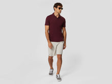 Load image into Gallery viewer, T-Shirt Crew Cotton Polo T Shirt - Dark Red
