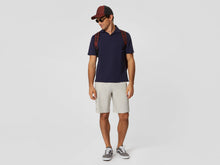 Load image into Gallery viewer, Crew T Bio Nylon Jersey Polo Shirt - Navy Blue
