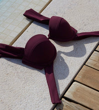 Load image into Gallery viewer, The Modern Bustier Top - Plum
