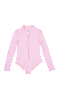 Bumby North Sea Rashguard One Piece in Bloom/Bloom