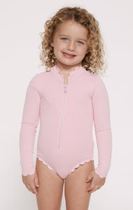 Bumby North Sea Rashguard One Piece in Bloom/Bloom