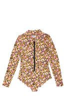 Load image into Gallery viewer, Bumby North Sea Rashguard One Piece - Blossom Flower Print/Blossom

