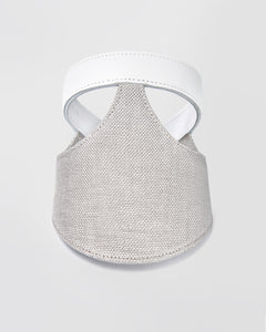 Lia Visor Joined - White Silver