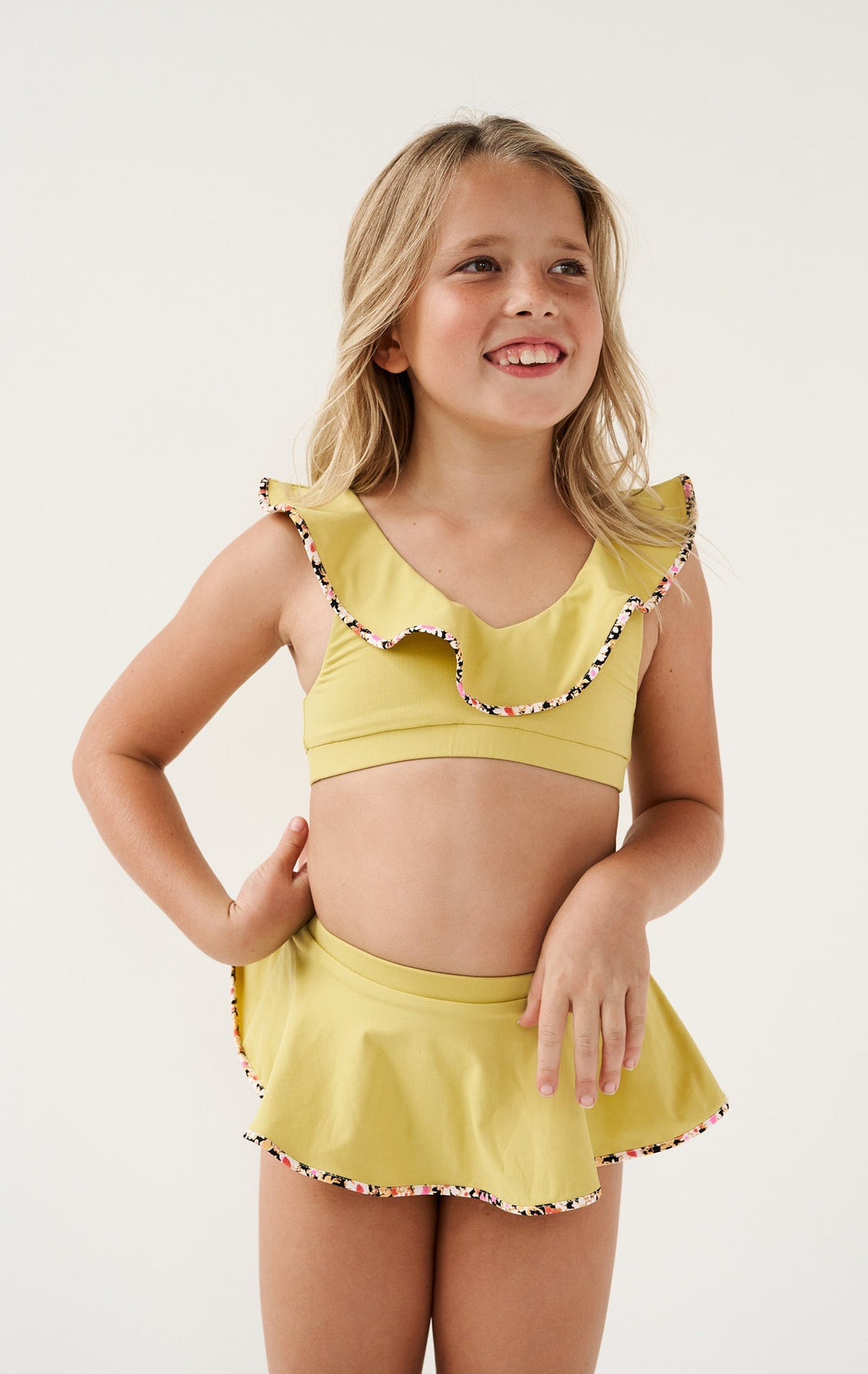 Bumby Piana Top - Wheat/Fern