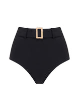 Load image into Gallery viewer, The Belted Brief (High Leg) - Black
