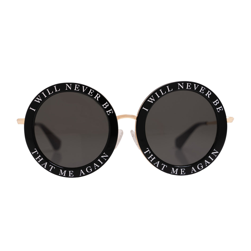 Q02 Honey Trap / Black Shiny Gold Acetate