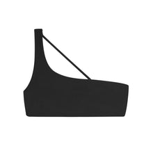 Load image into Gallery viewer, Apex One Shoulder Top - Black
