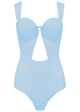 Load image into Gallery viewer, The Bustier Bodysuit - Powder Blue
