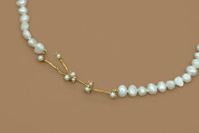 Load image into Gallery viewer, Star Child Mini Pearl Necklace

