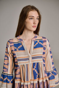 Kipoi / Ella Short Dress - M.Blue R347