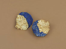 Load image into Gallery viewer, Lapis Moss Earrings
