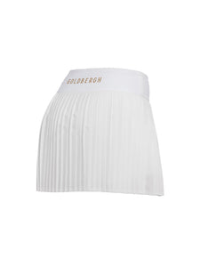 Plissé Skirt  - White