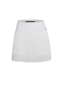 Plissé Skirt  - White