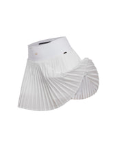 Load image into Gallery viewer, Plissé Skirt  - White
