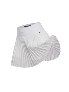 Plissé Skirt  - White