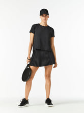 Load image into Gallery viewer, Plissé Skirt  - Black
