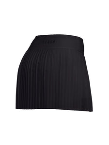 Plissé Skirt  - Black