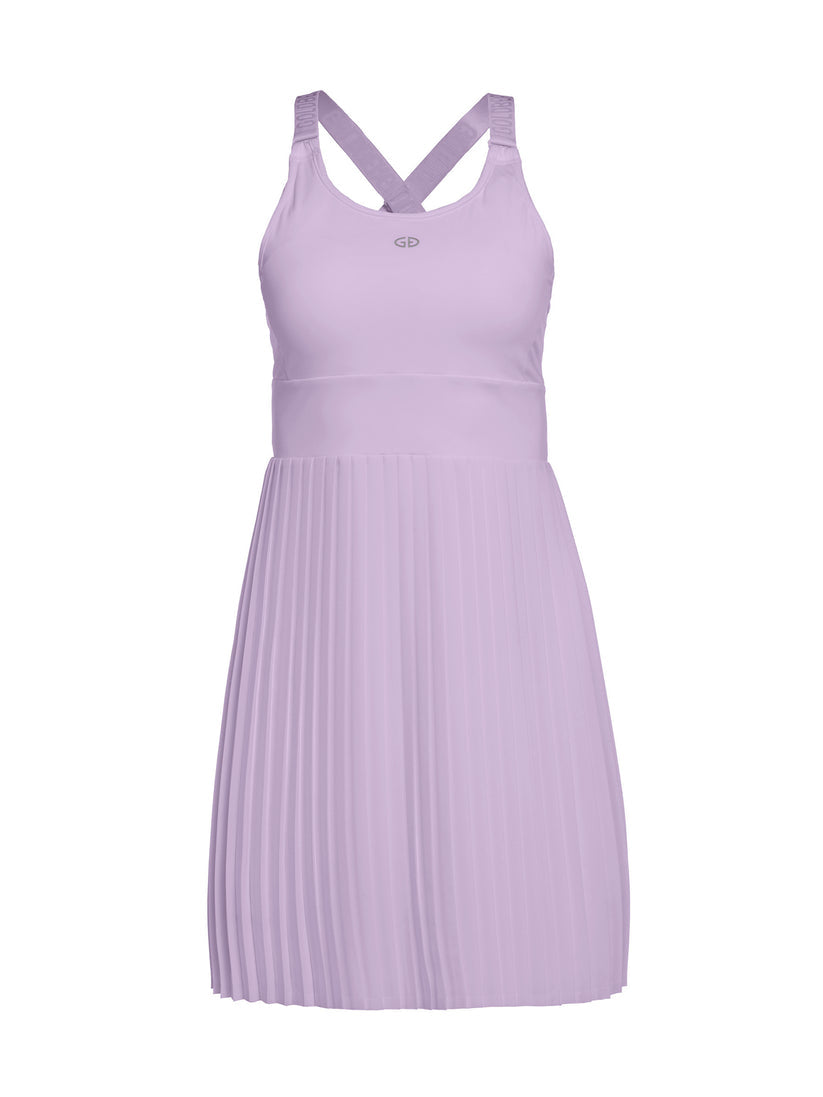 Cheer Dress With Inner Short  - Lilac