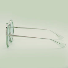 Load image into Gallery viewer, Q03 Honey Trap / Green Shiny Silver Acetate
