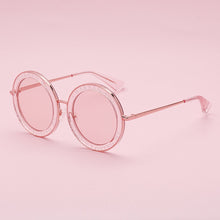 Load image into Gallery viewer, Q04 Honey Trap / Pink Shiny Rose Gold Acetate
