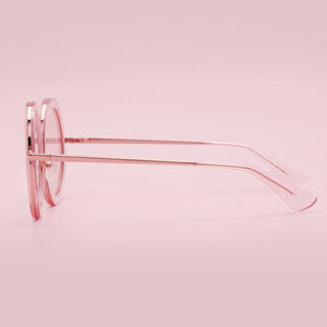 Q04 Honey Trap / Pink Shiny Rose Gold Acetate