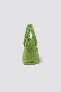 Ellerie Crystal Mini Bag - Lime