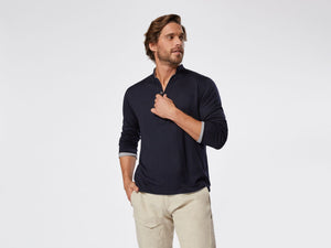 FISH REVE Sweater - NAVY BLUE