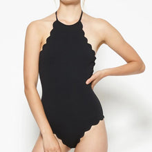 Load image into Gallery viewer, Mott Maillot One Piece - Black/Indigo
