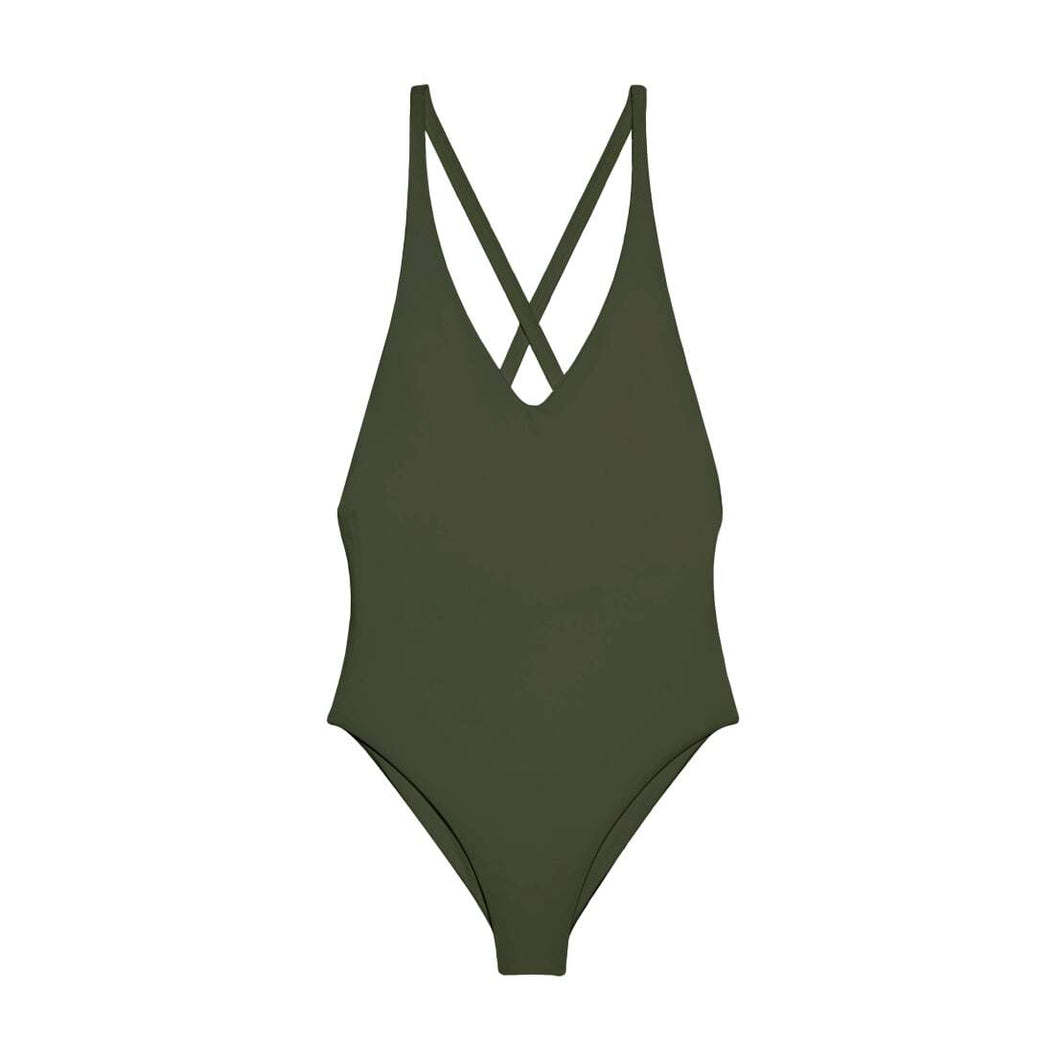 Mila One Piece - Olive Sheen