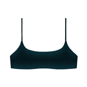 Muse Scoop Top - Teal Sheen