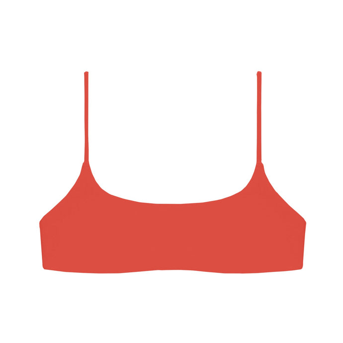 Muse Scoop Top - Coral Sheen