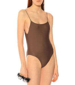Hinge Swim Suit - Nude