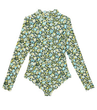 Load image into Gallery viewer, Bumby North Sea Rashguard One Piece in Meadow Flower Print/Horizon
