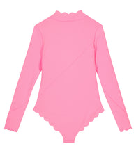 Load image into Gallery viewer, Bumby North Sea Rashguard One Piece - Blossom/Wheat
