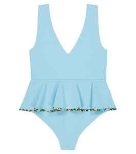 Bumby French Gramercy Maillot One Piece in Horizon