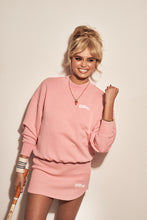 Load image into Gallery viewer, FAWCETT SWEATSHIRT EMBR. - PINK
