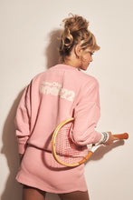 Load image into Gallery viewer, FAWCETT SWEATSHIRT EMBR. - PINK
