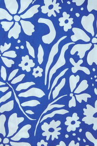 Marinelli Mini Dress - Sidra Floral Print - Blue