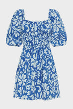 Load image into Gallery viewer, Marinelli Mini Dress - Sidra Floral Print - Blue
