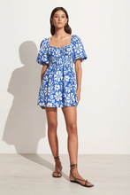 Load image into Gallery viewer, Marinelli Mini Dress - Sidra Floral Print - Blue
