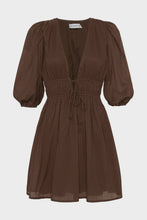 Load image into Gallery viewer, Roma Mini Dress - Chocolate
