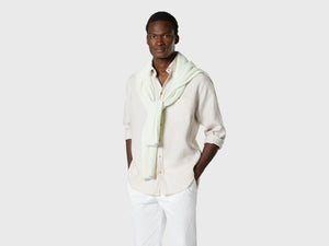 Camicia Classica Bd Hemp Shirt - Beige
