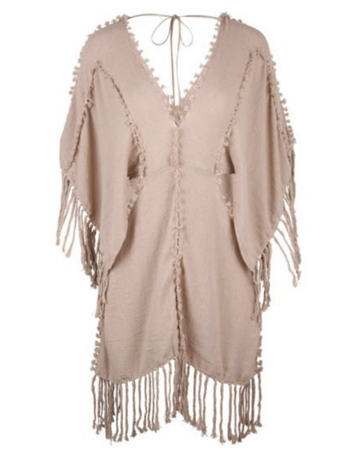 POCHIL DRESS - Antique Rose