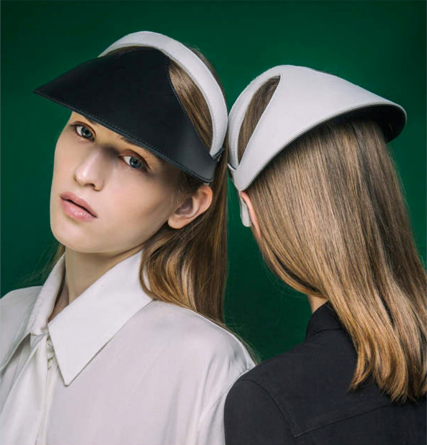 Lia Visor - White Black