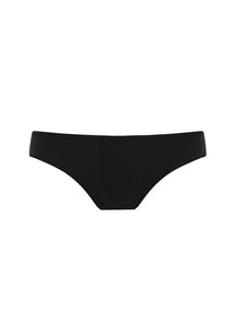 The Seamless Low Rise Brief (Full) - True Black