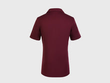 Load image into Gallery viewer, T-Shirt Crew Cotton Polo T Shirt - Dark Red
