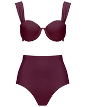 Load image into Gallery viewer, The Modern Bustier Top - Plum
