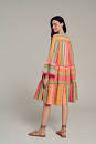Load image into Gallery viewer, Ella Dress Short - Multi Neon. Pink Orange
