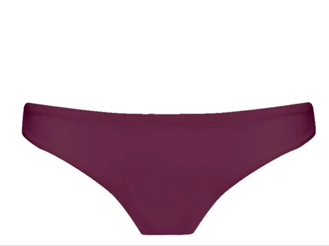 The Seamless Low Rise Brief - Plum